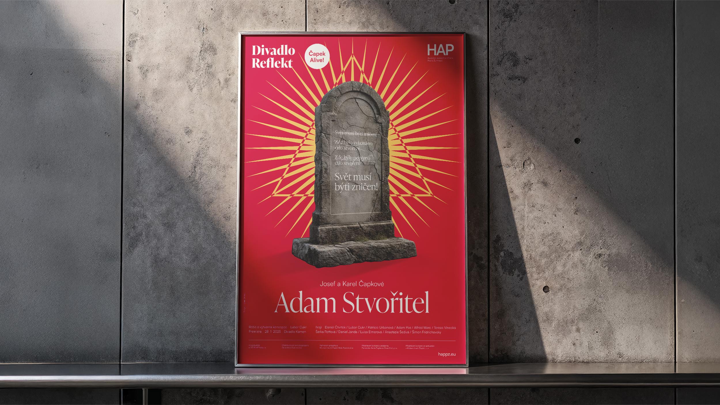 Adam stvoritel poster mock